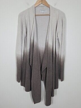 Barefoot Dreams Ombre Calypso Wrap Cardigan CozyChic Lite L/XL 436 Waterfall